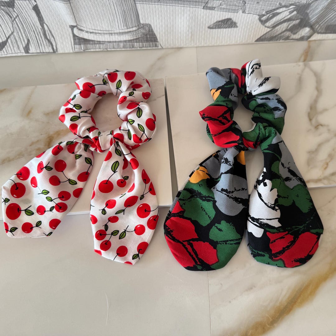 Silk Ribbon Scrunchie