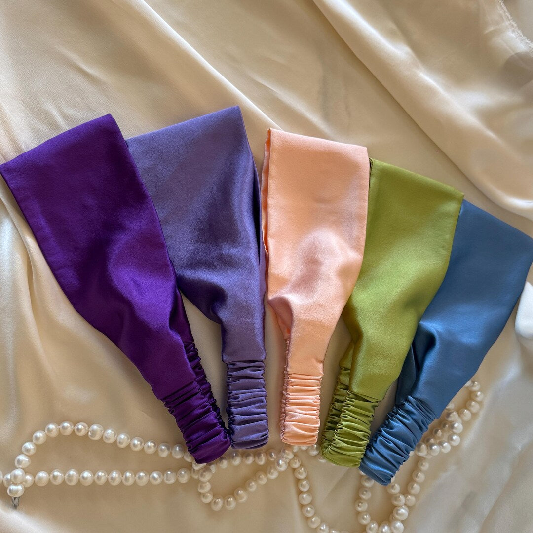 Solid Color headband detail