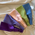 Solid Color 30 Momme Mulberry Silk Headband