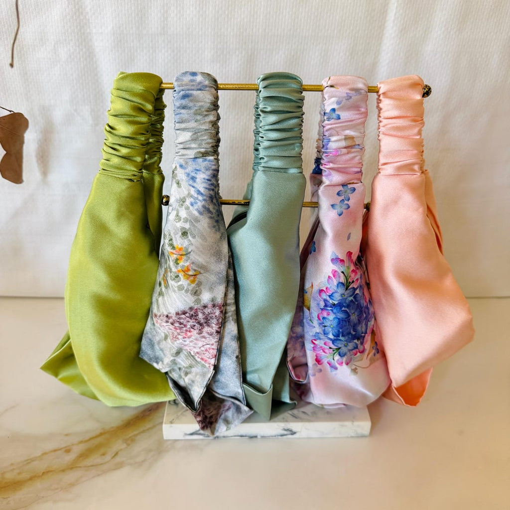 Twist Knot Silk Headband