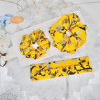 Classic silk scrunchie detail