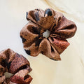 Geometric Xiangyun Silk Scrunchie