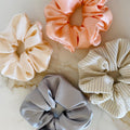 Pastel Neutral 22 Momme Silk Scrunchie