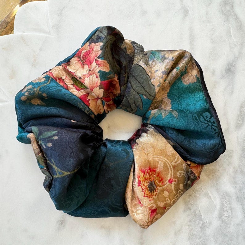 Pure Mulberry Silk Scrunchie and Headband