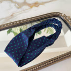 Wide Satin Silk Headband detail