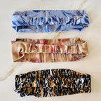 Silk Headband on hair